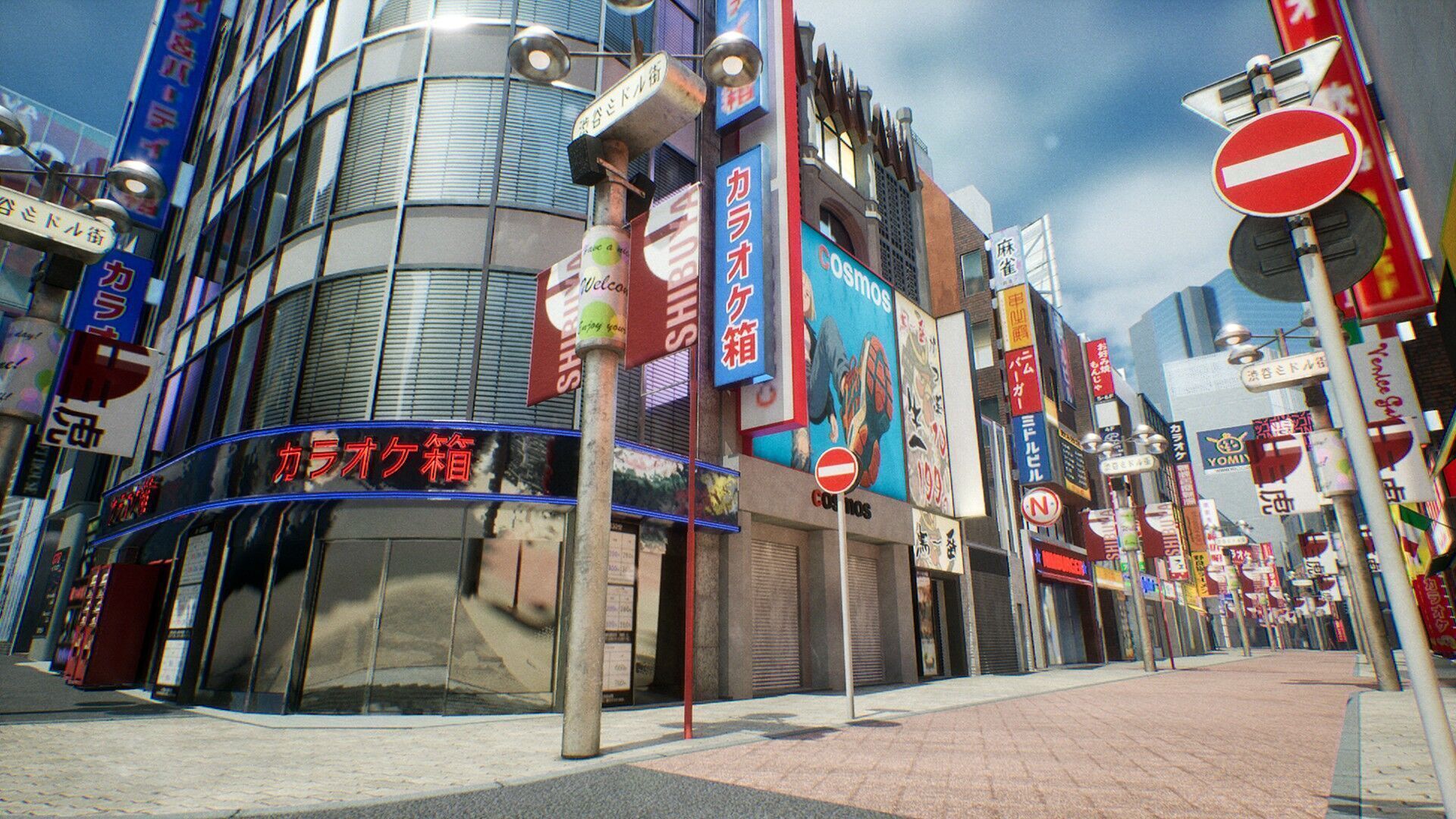 Shibuya - Crossing and surrounding areas Low-poly 3D model_14