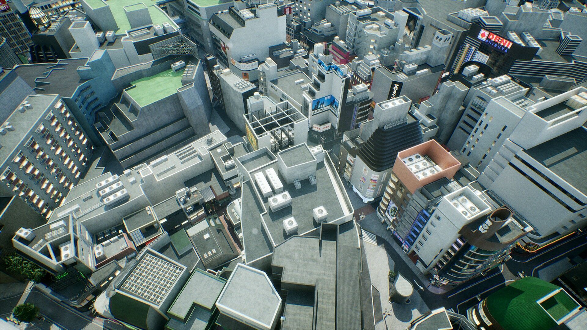 Shibuya - Crossing and surrounding areas Low-poly 3D model_20