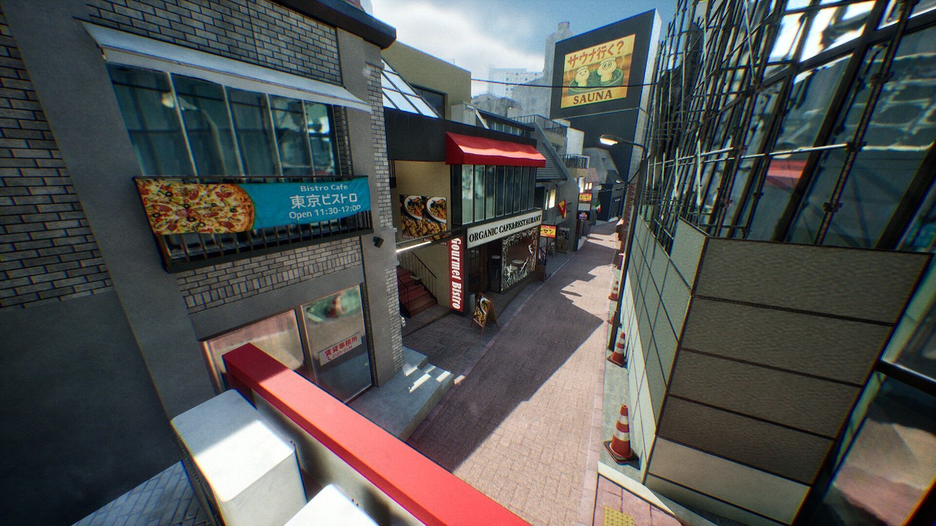 Shibuya - Crossing and surrounding areas Low-poly 3D model_22