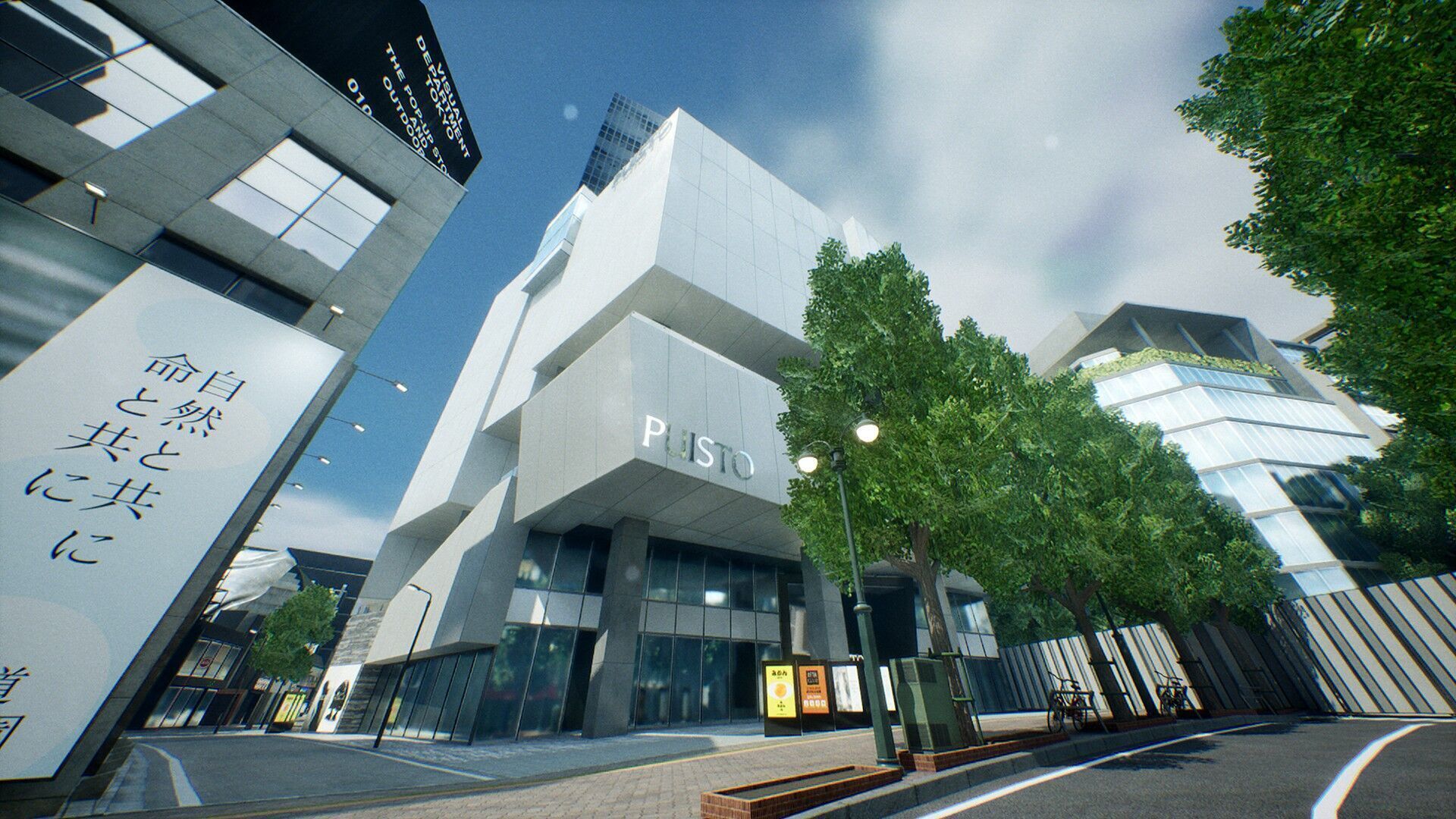 Shibuya - Crossing and surrounding areas Low-poly 3D model_18