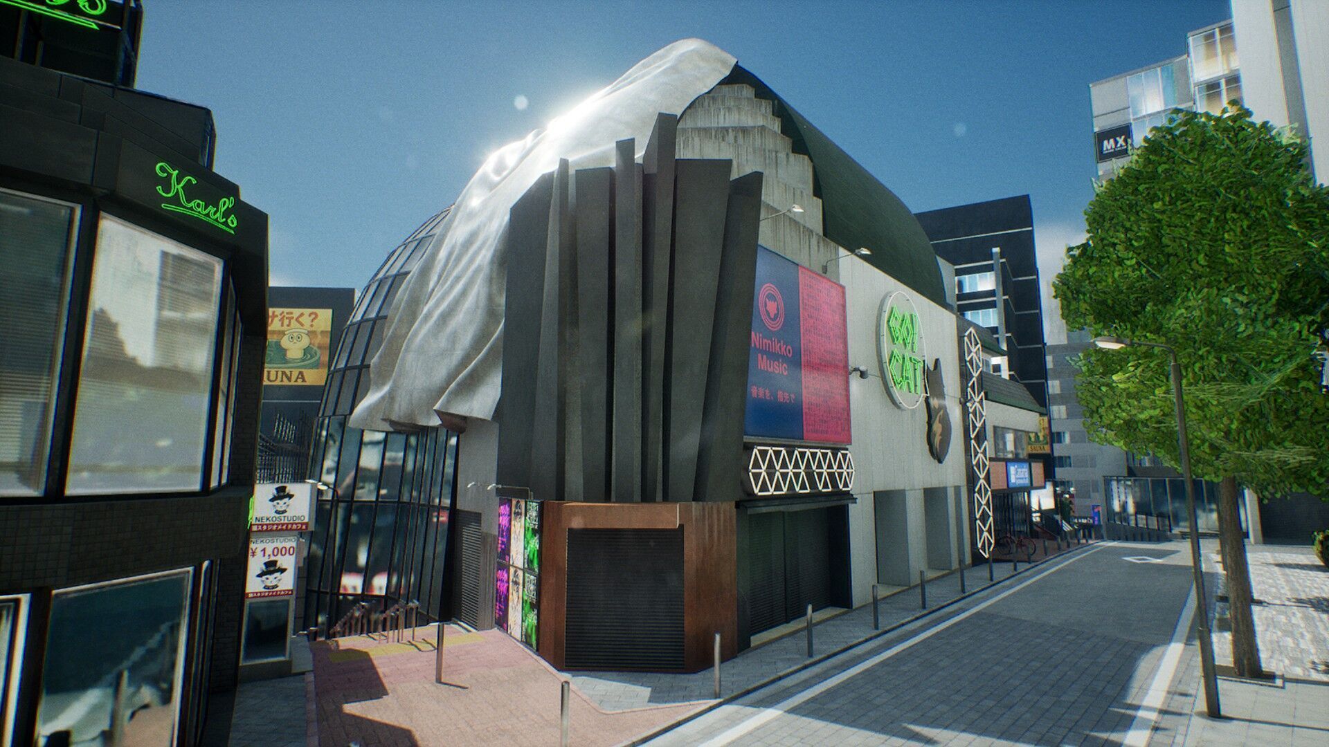 Shibuya - Crossing and surrounding areas Low-poly 3D model_17