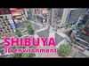 Shibuya - Crossing and surrounding areas Low-poly 3D model_1