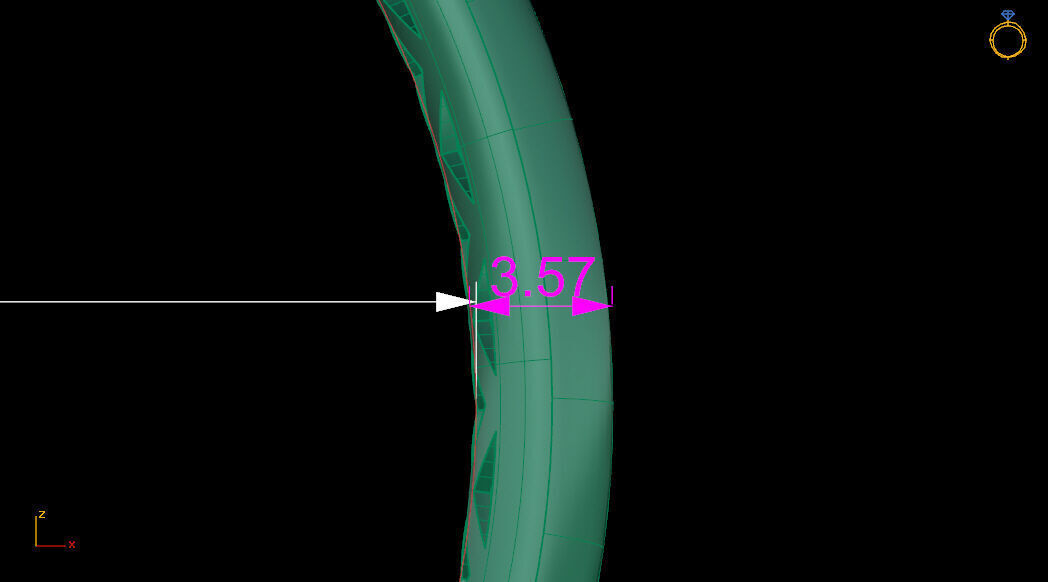 Car clue bracelet setting fusion 3D print model_4