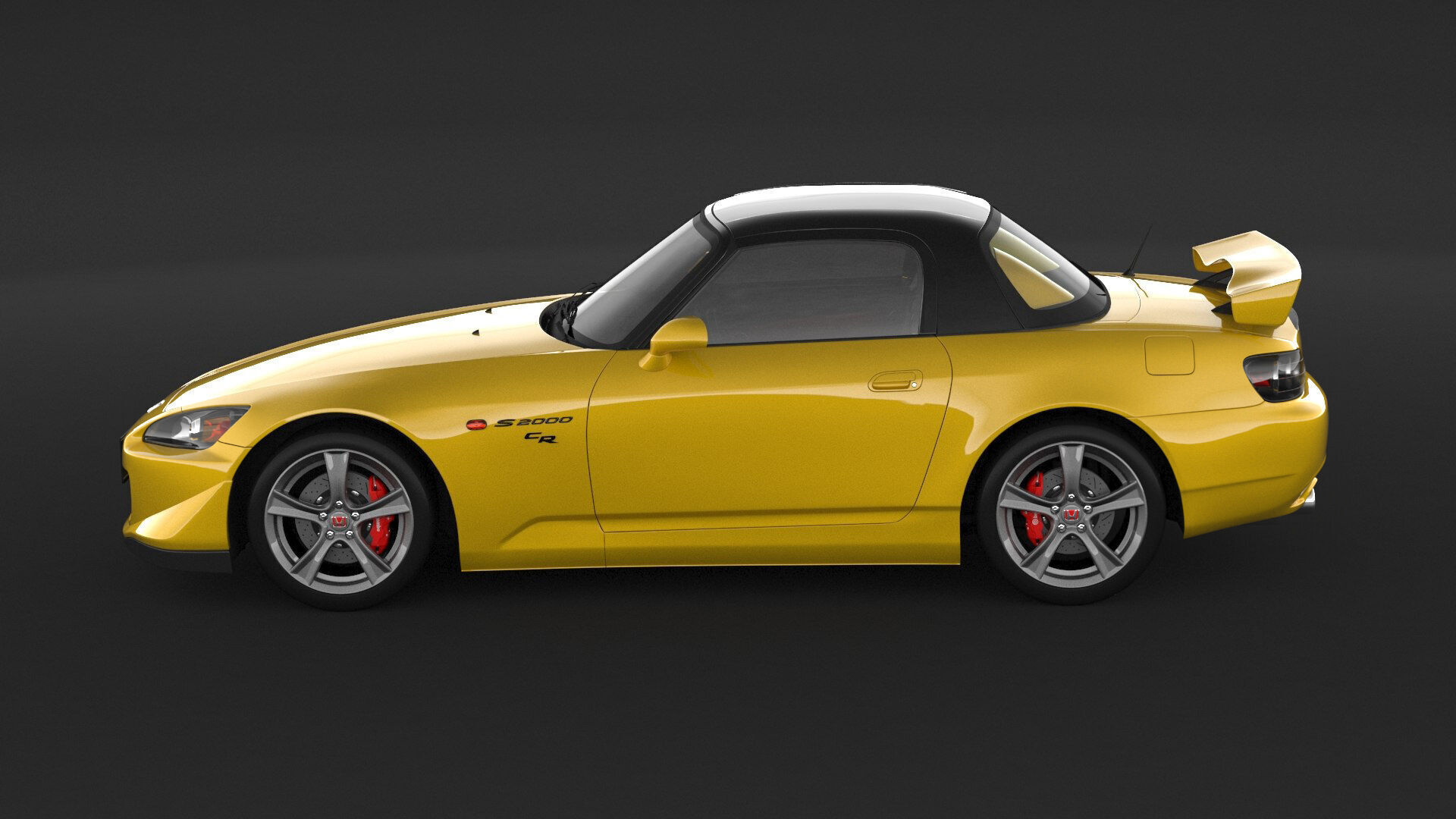 Honda S2000 ap2 CR 3D model_6