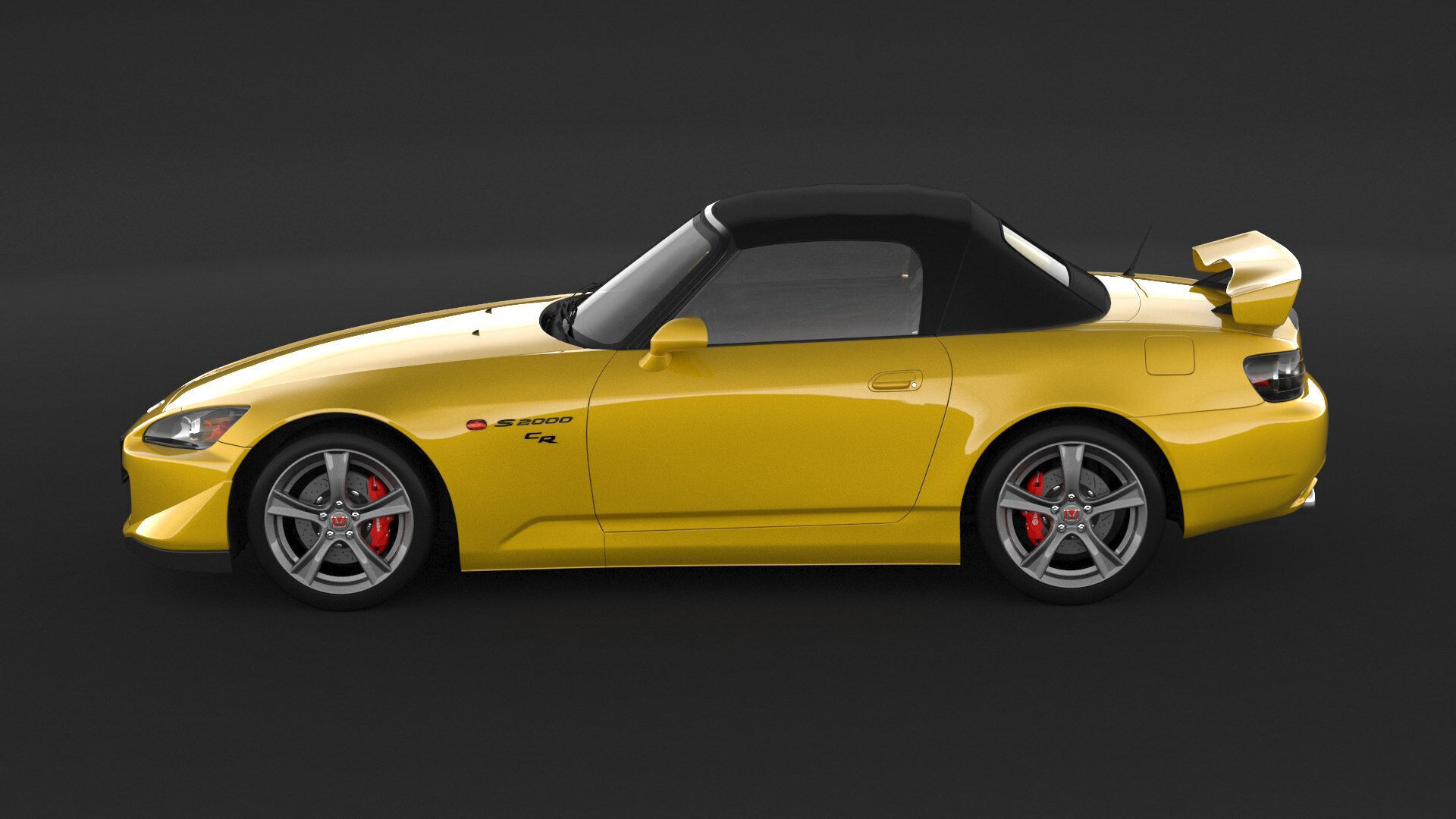 Honda S2000 ap2 CR 3D model_5