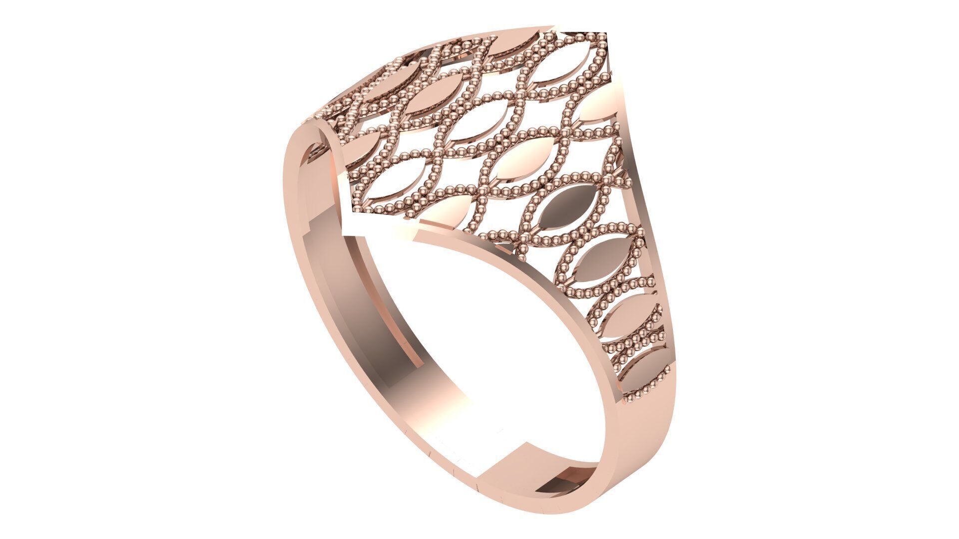 turkey ring 3D print model_2