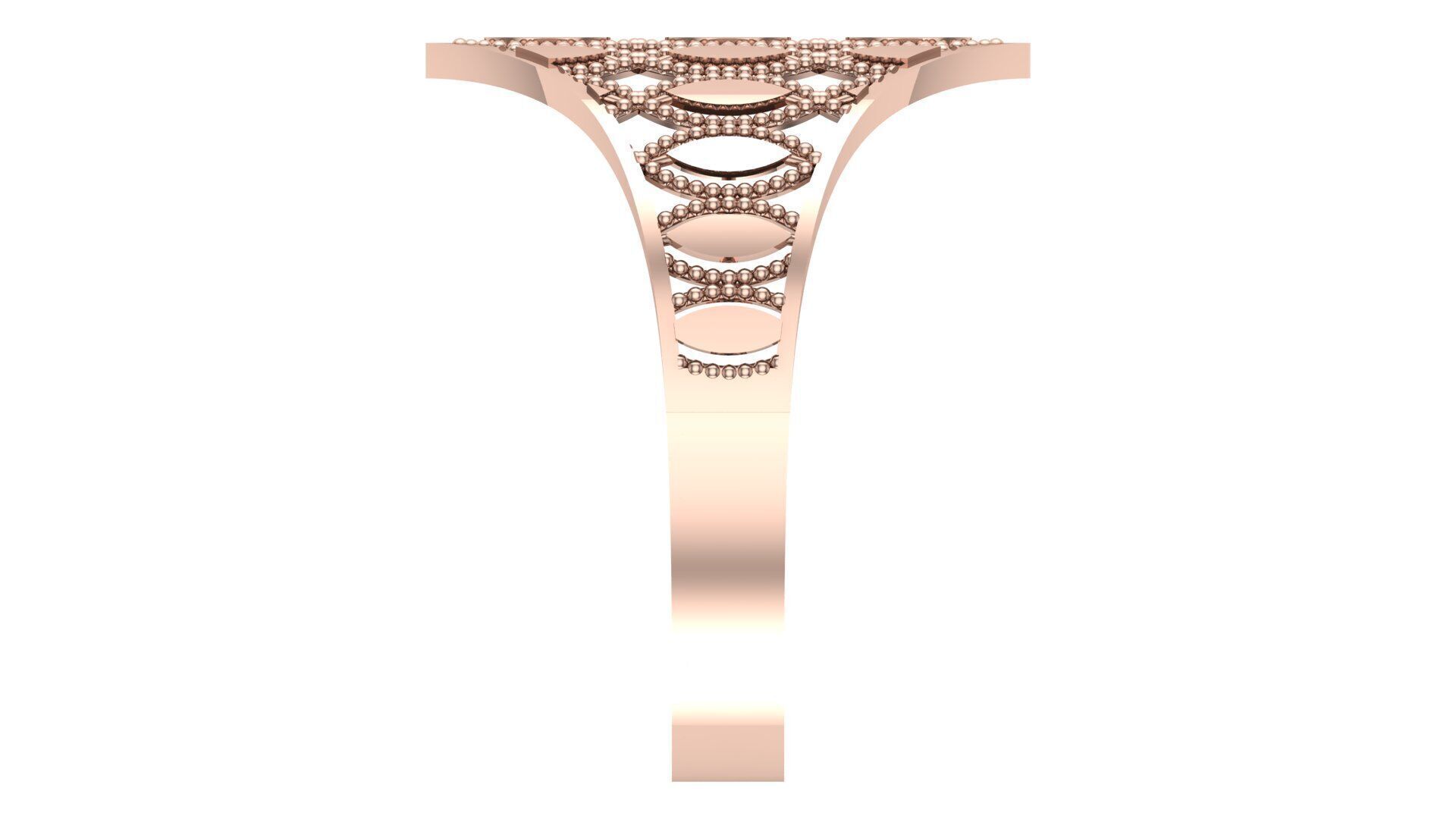 turkey ring 3D print model_10