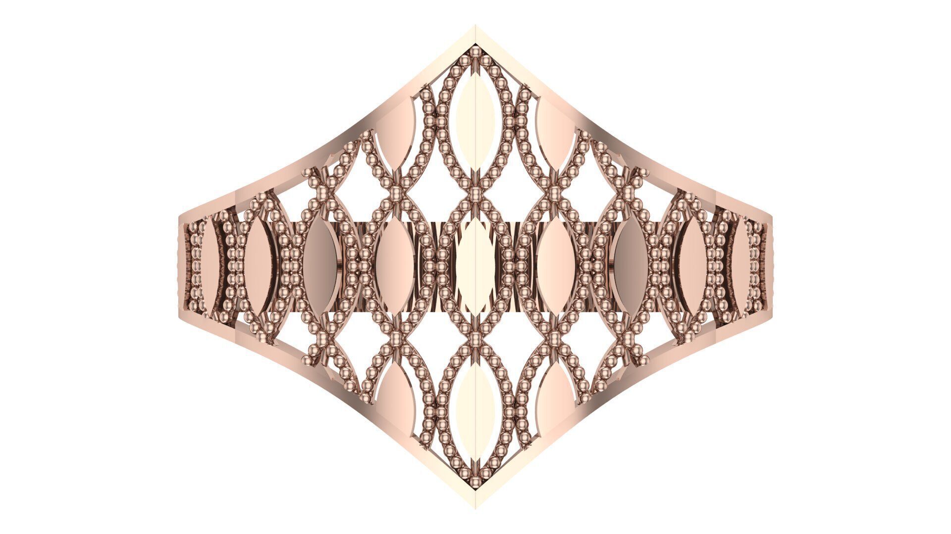 turkey ring 3D print model_7