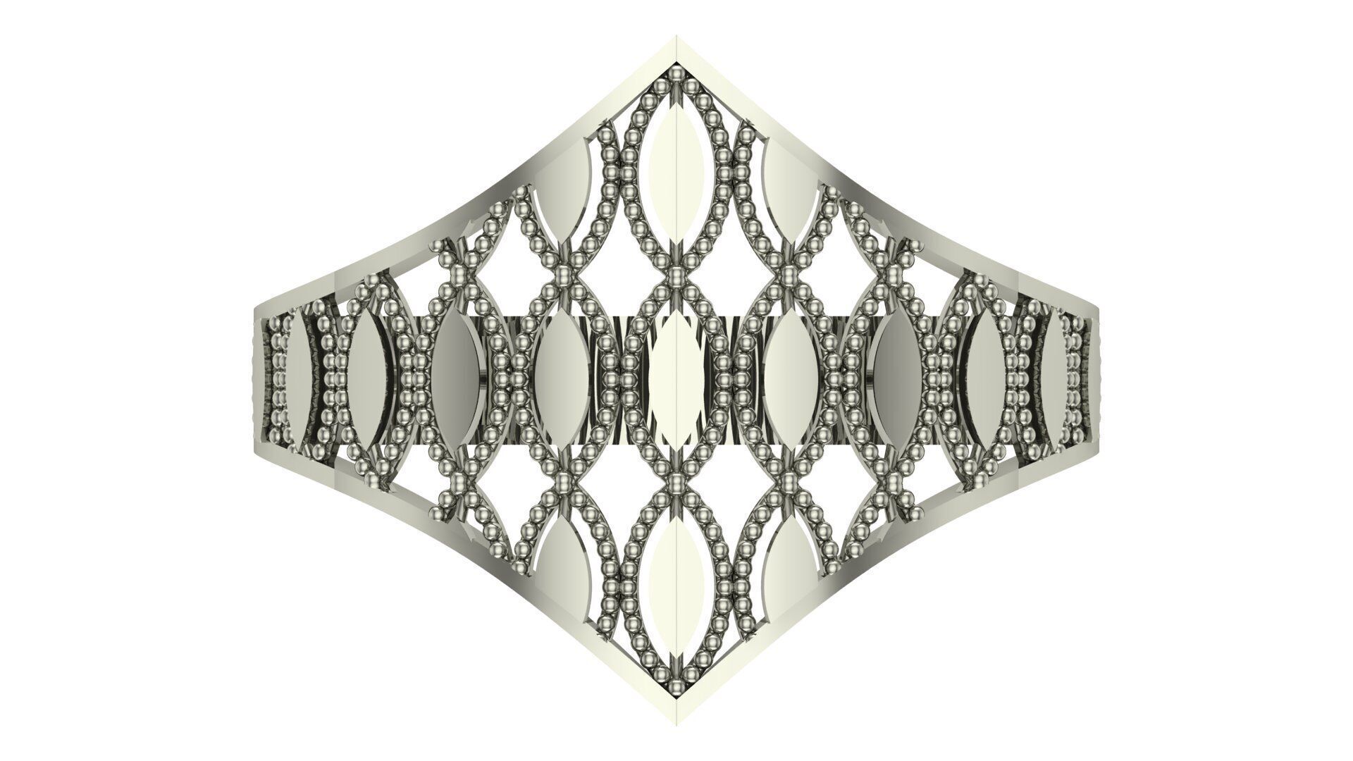 turkey ring 3D print model_6