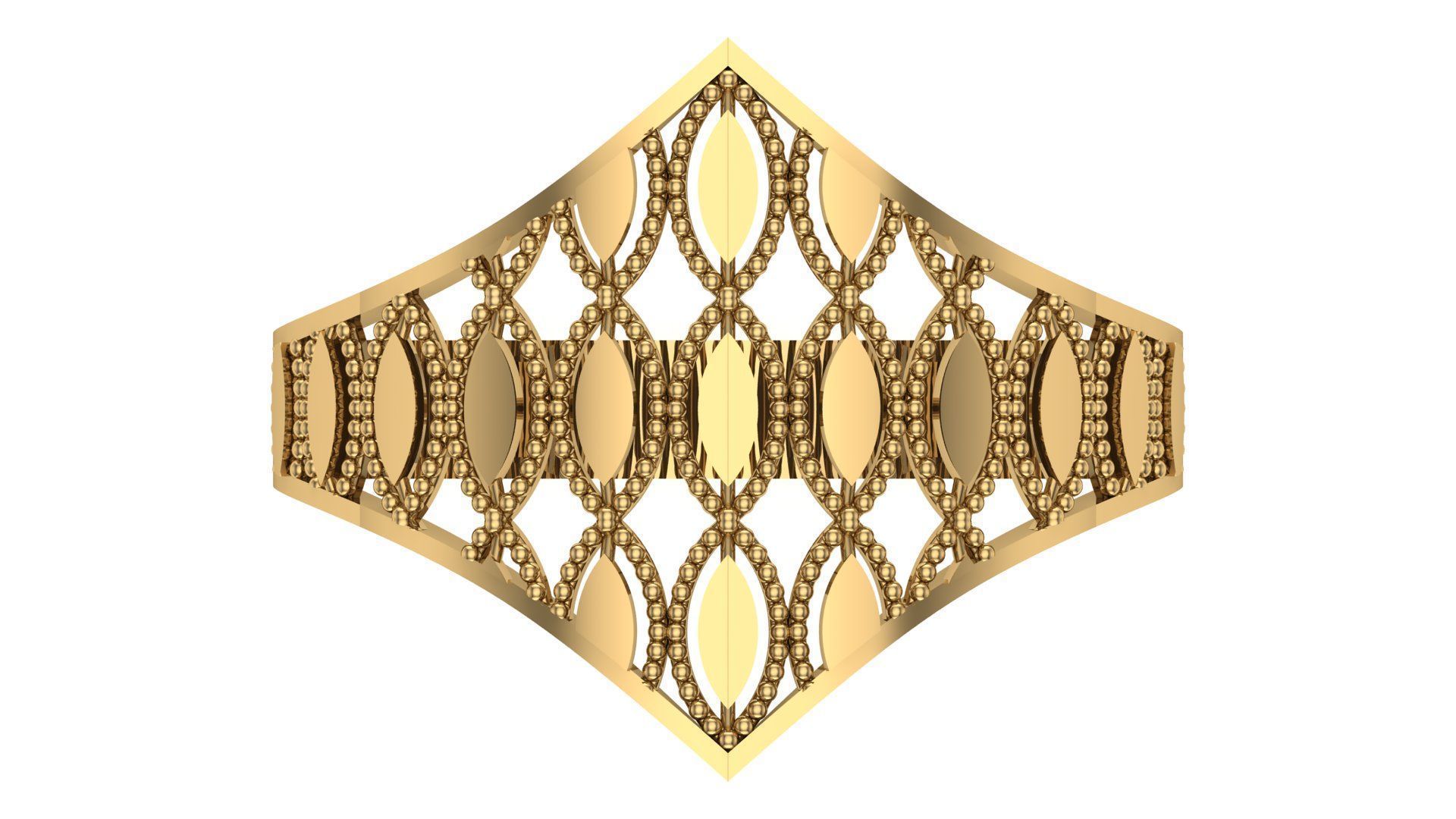 turkey ring 3D print model_3