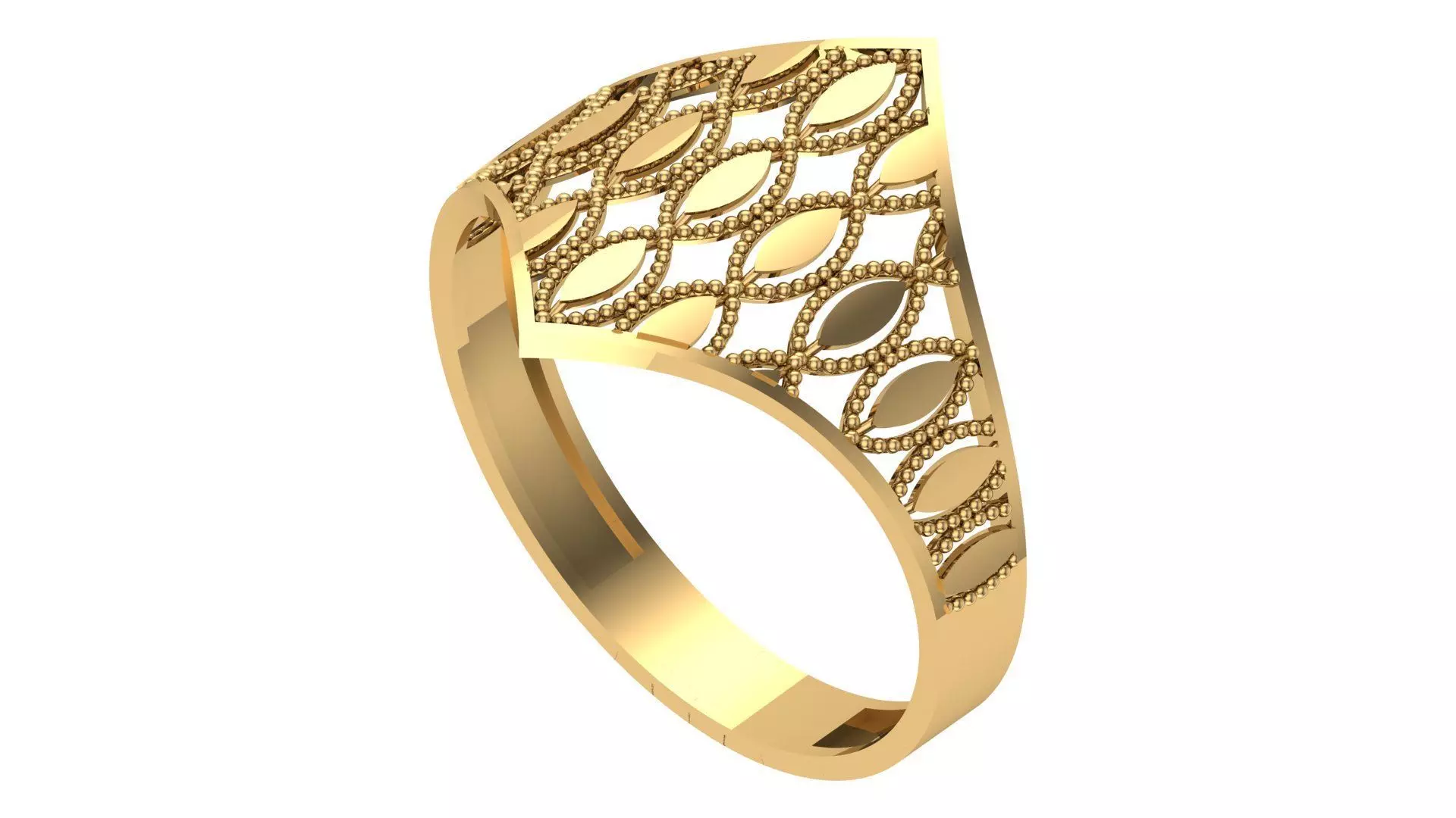 turkey ring 3D print model_0