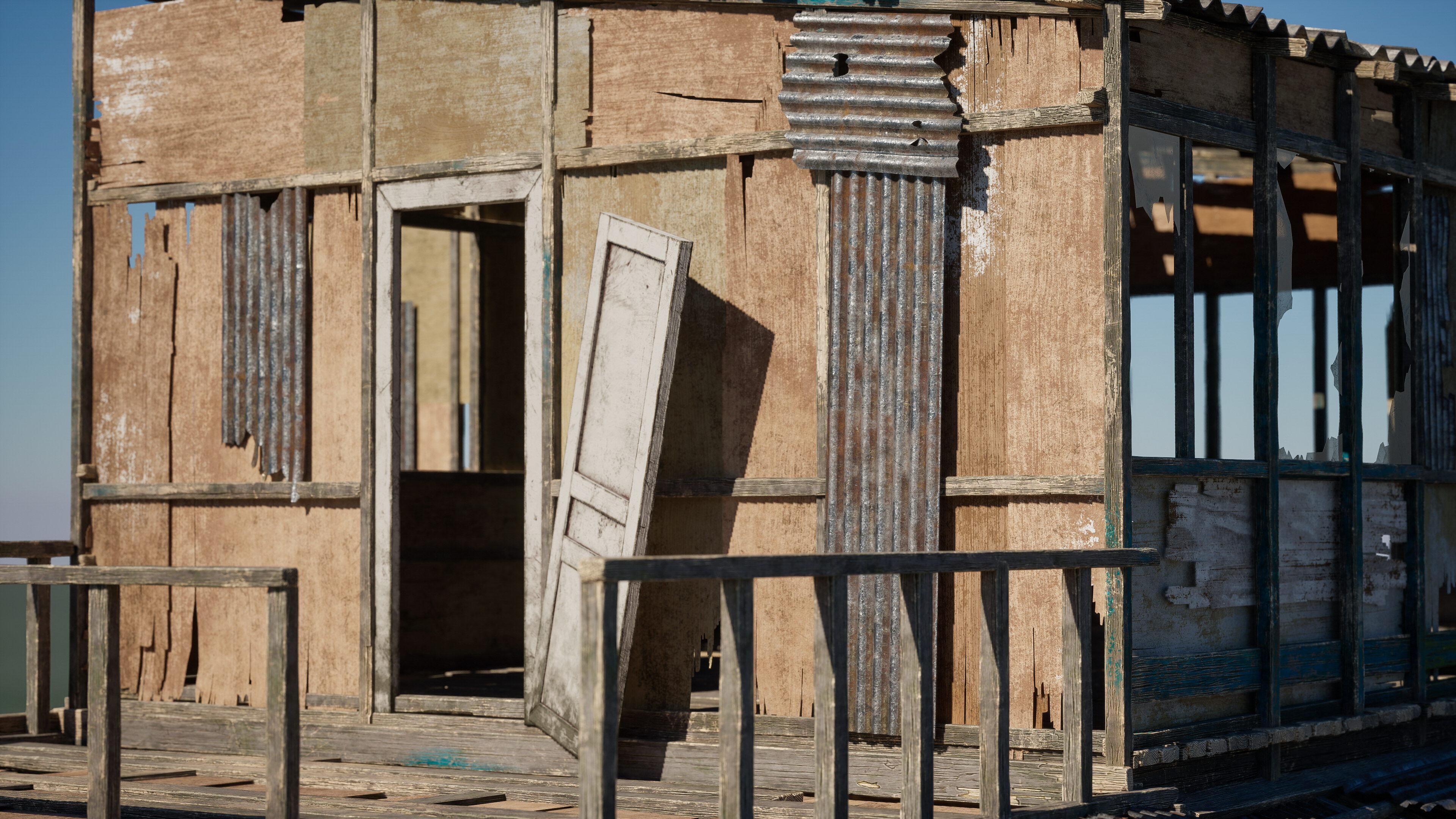 Big Slums pack Low-poly 3D model_4