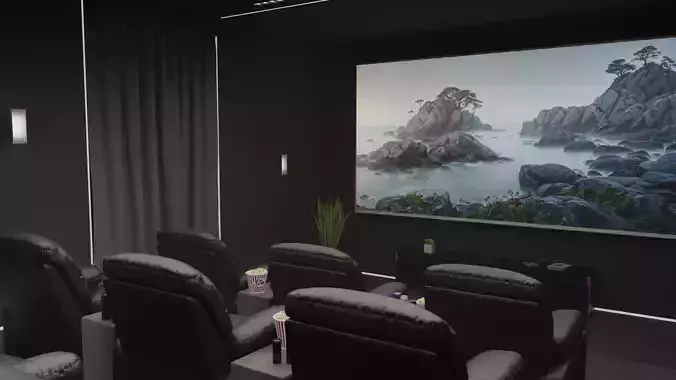 Luxury home theater