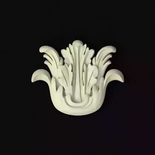 Central decor ornament for furniture