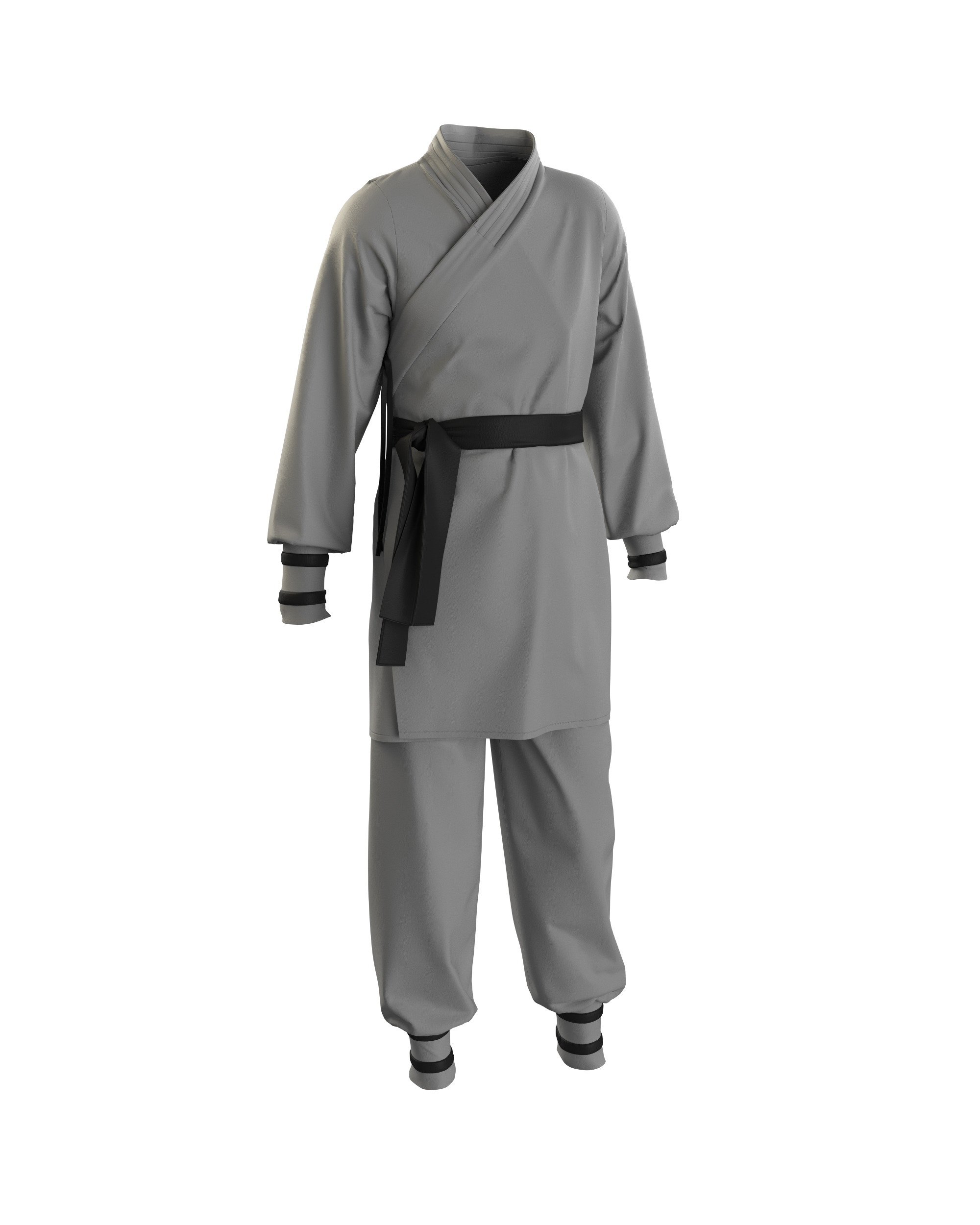 10 KARATE GI 3D model_6