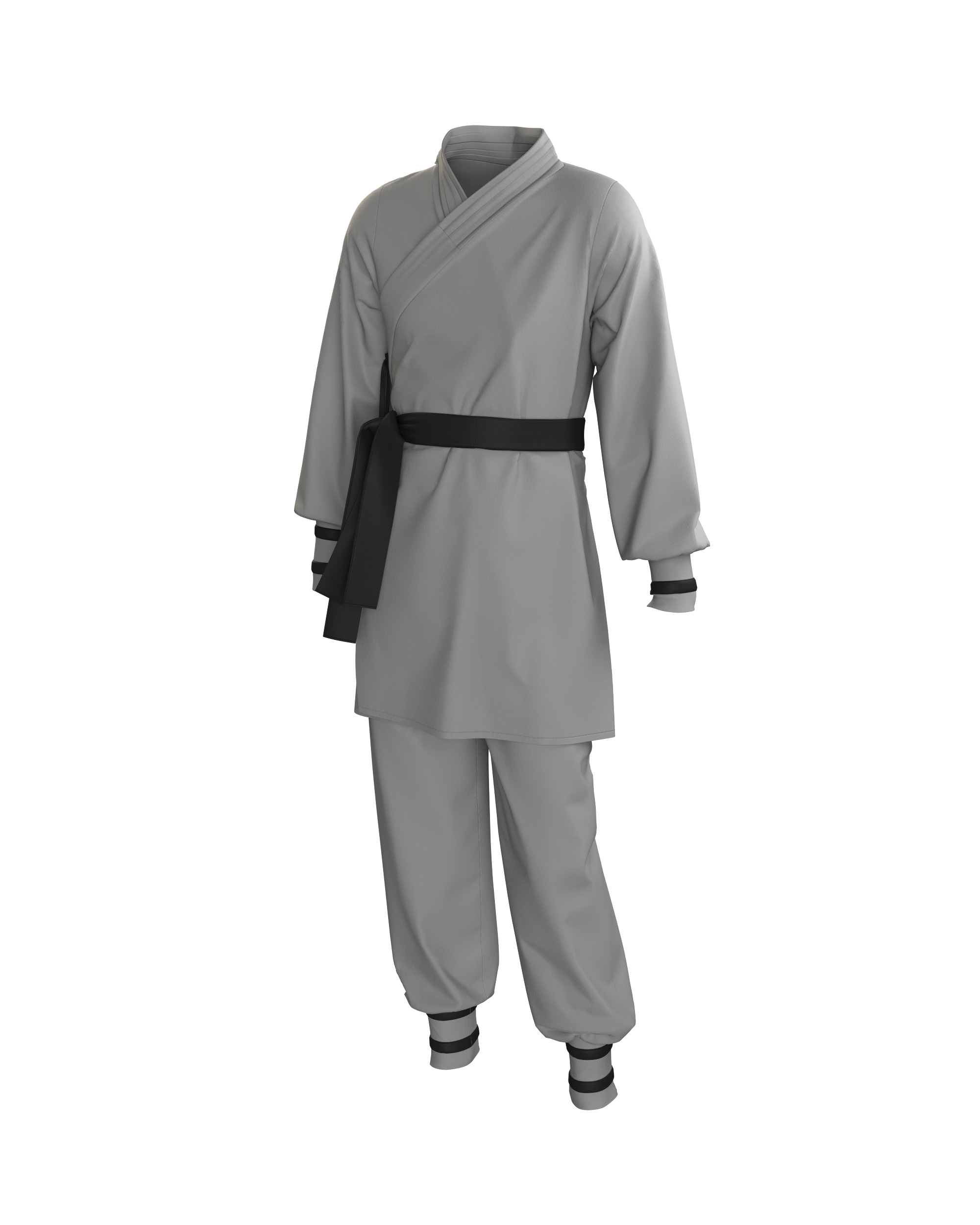 10 KARATE GI 3D model_15