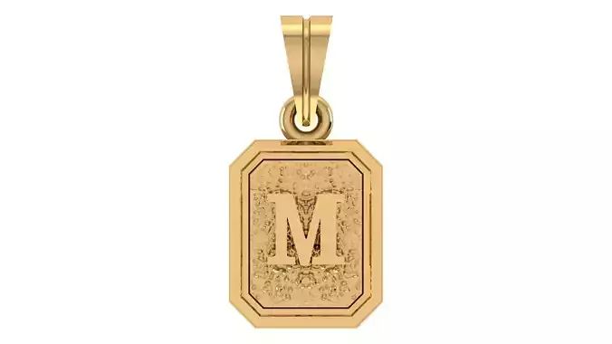 Alphabet Latter hiphop Pendent