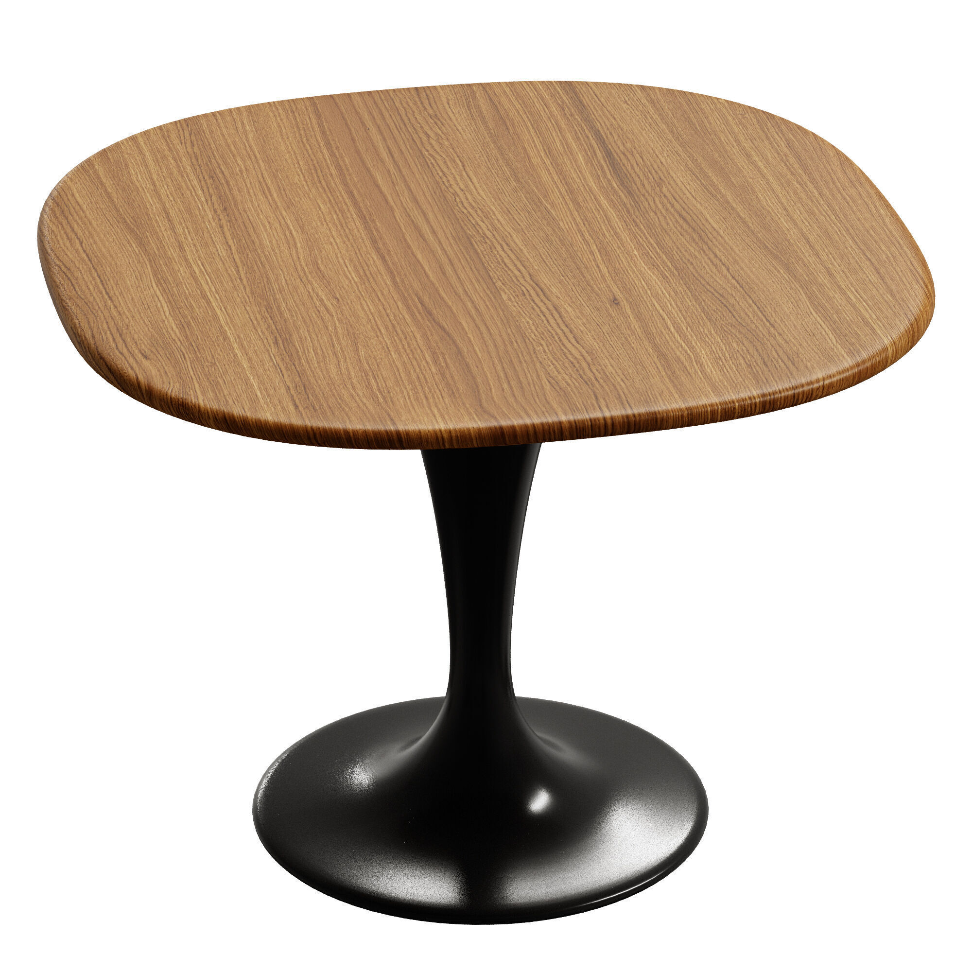 Flute shaped sovet table 3D model_1