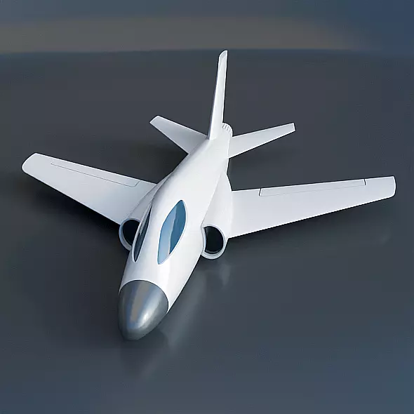 3d printable aircraft concept 3D print model