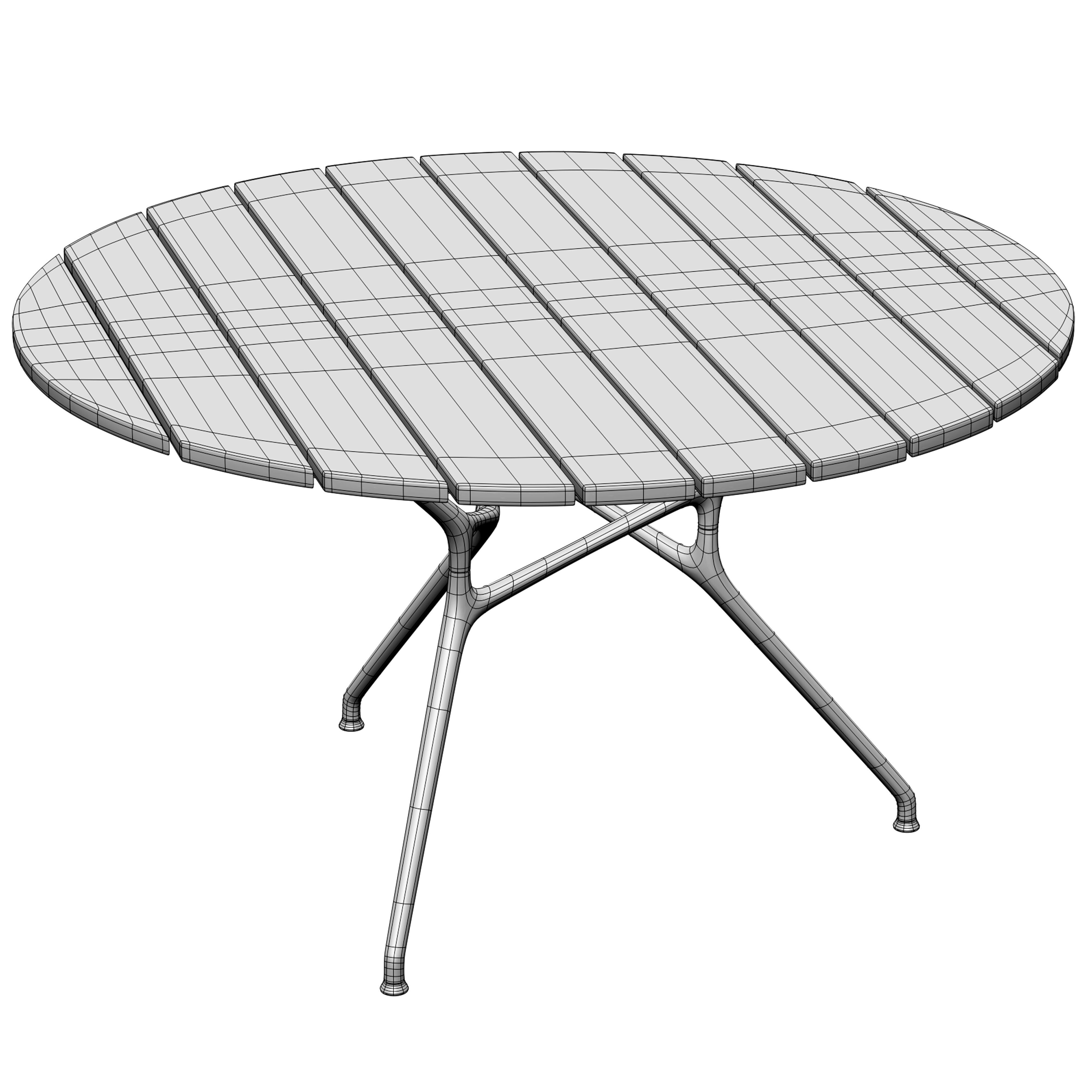 Branch Table Lido 3D model_3