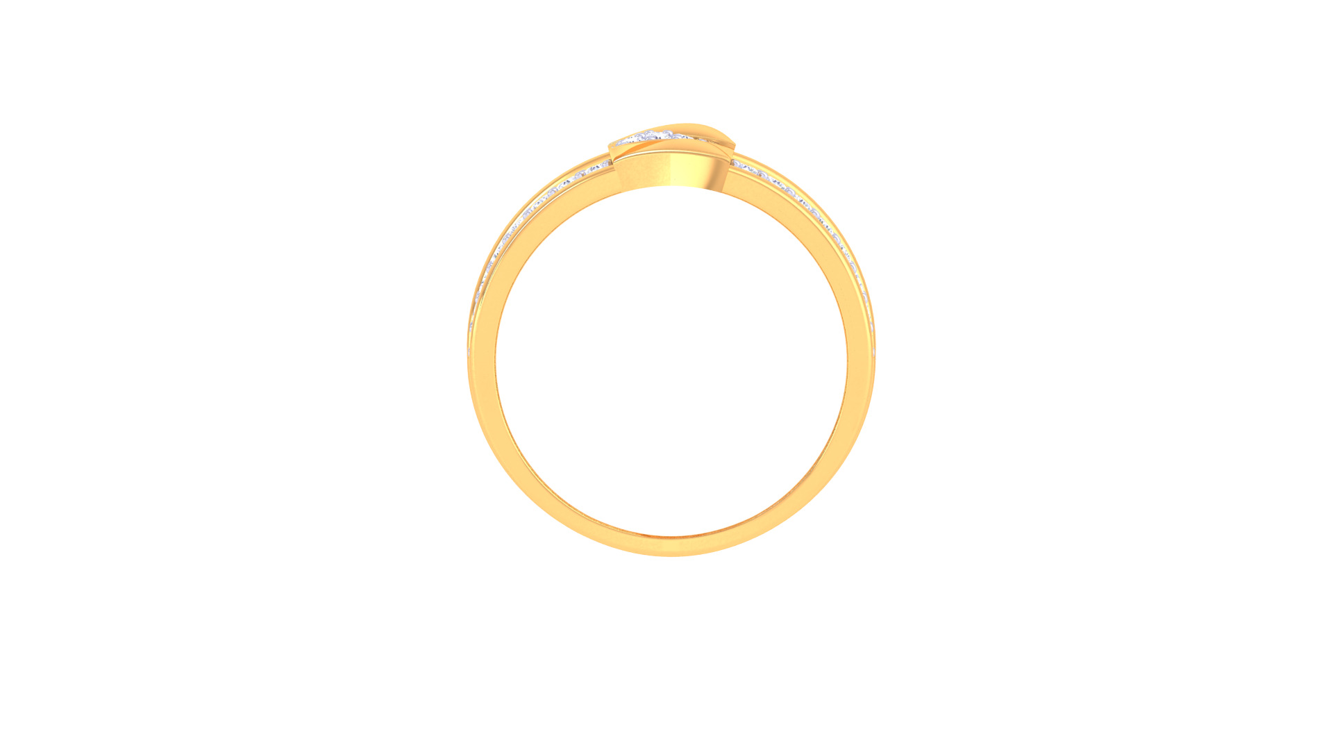 Women Ring Render 3dm STL OBJ FBX Details 3D print model_4