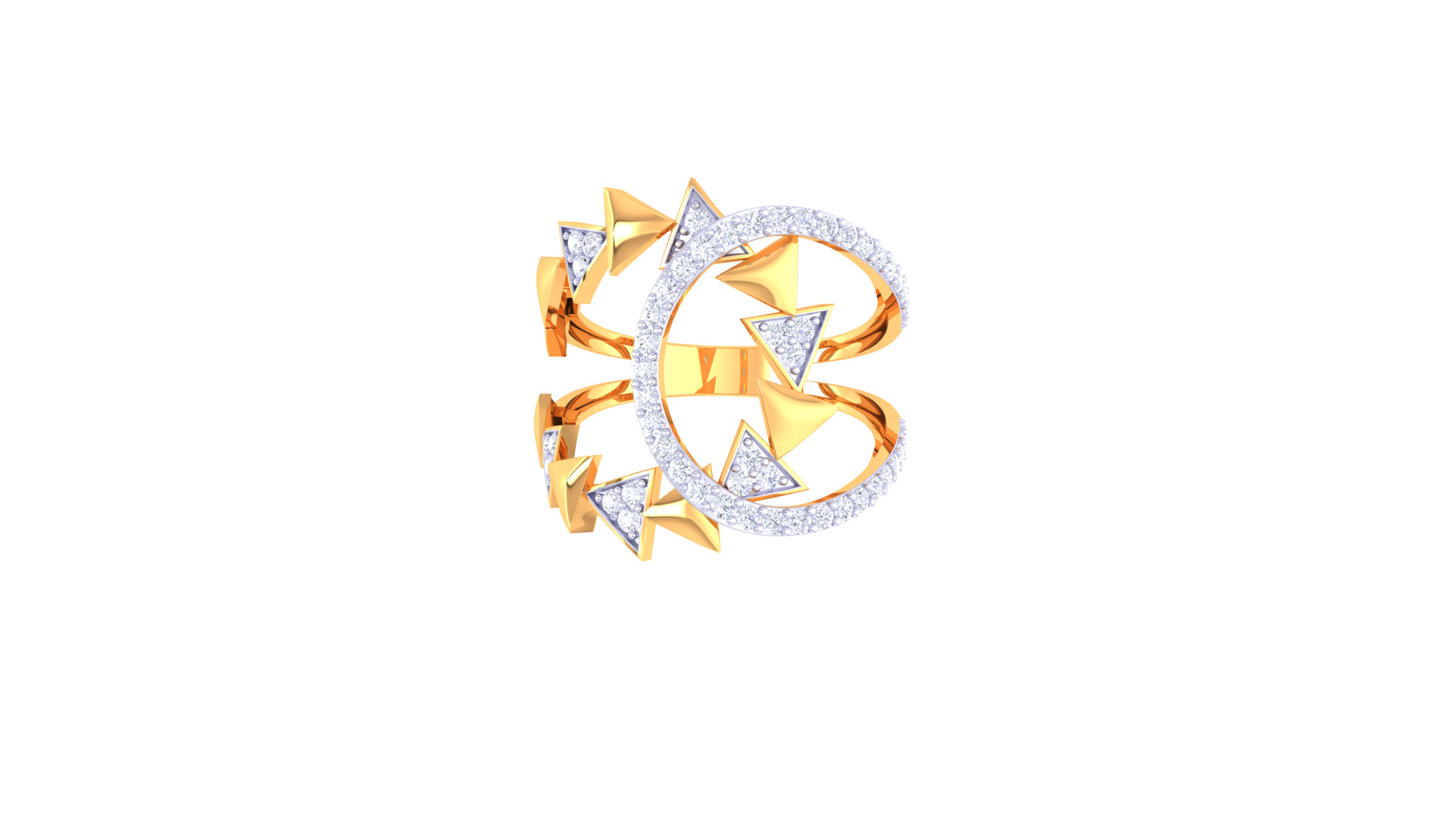Women Ring Render 3dm STL OBJ FBX Details  3D print model_3