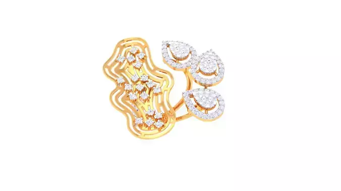 Women Ring Render 3dm STL OBJ FBX Details 