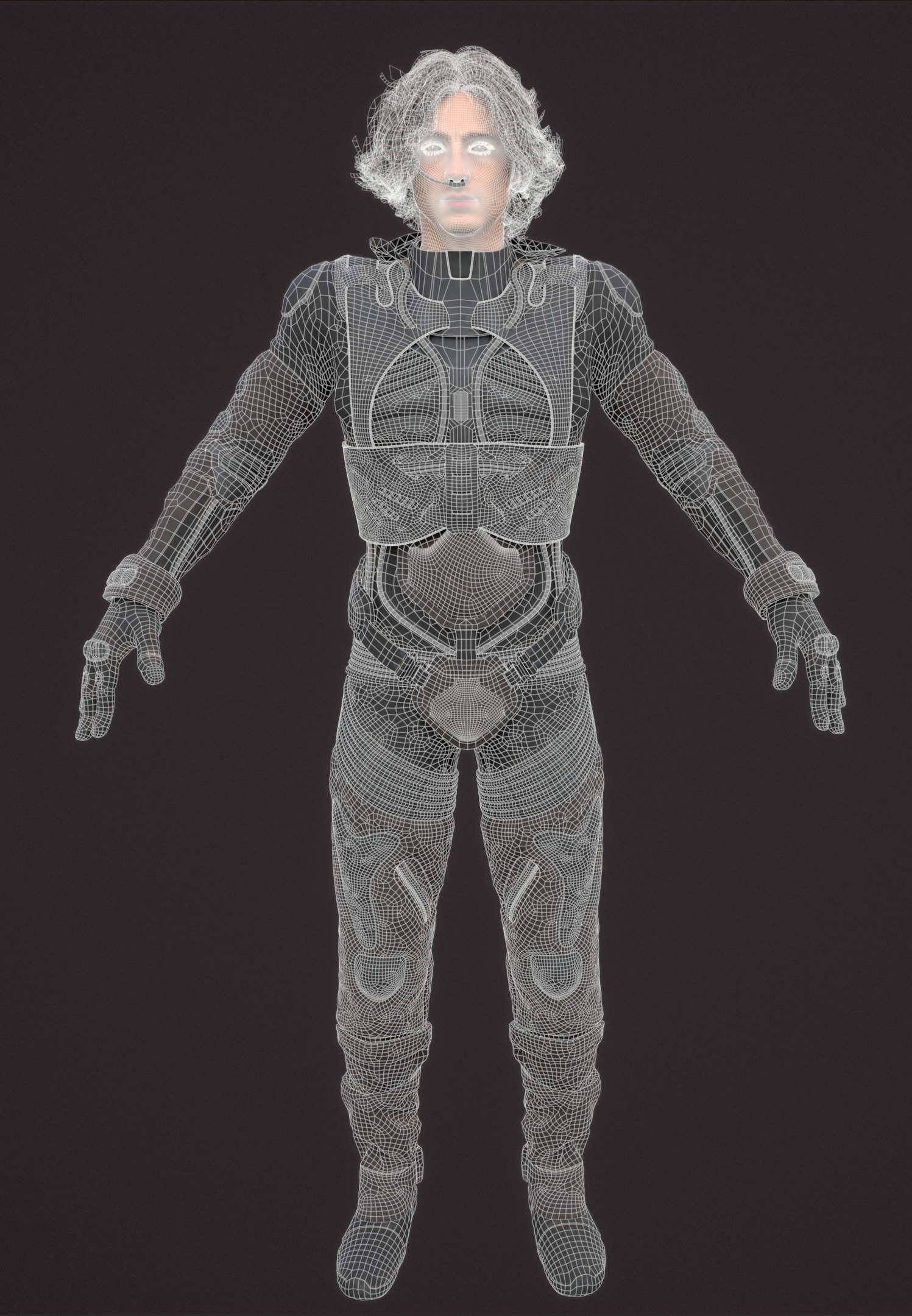 Paul Atreides Dune Character 3D model_4
