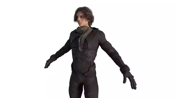 Paul Atreides Dune Character 3D model