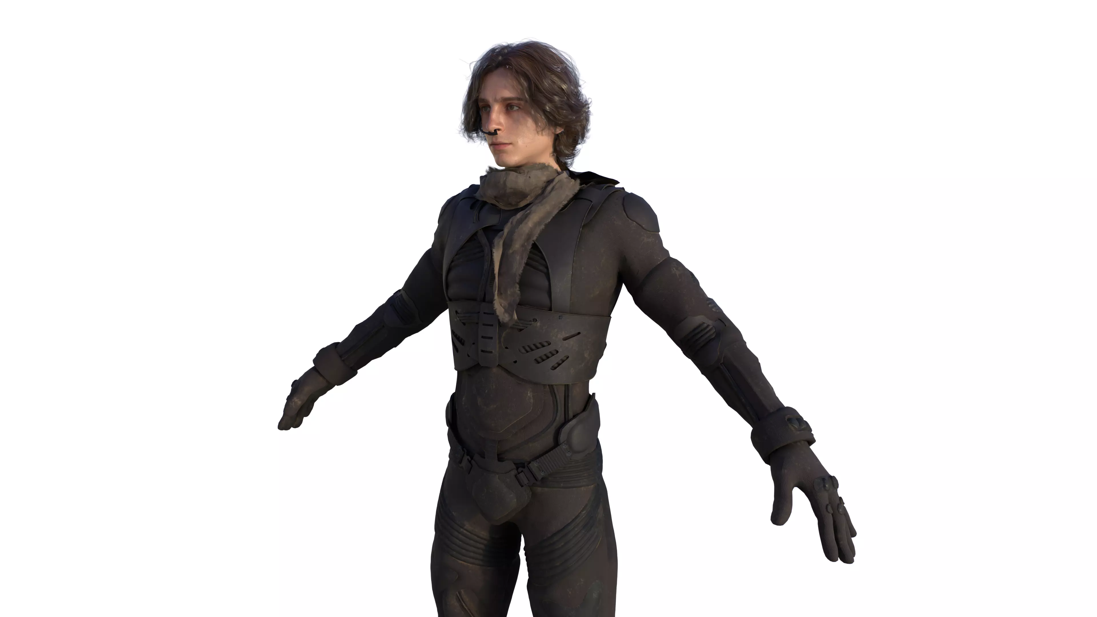 Paul Atreides Dune Character 3D model_0