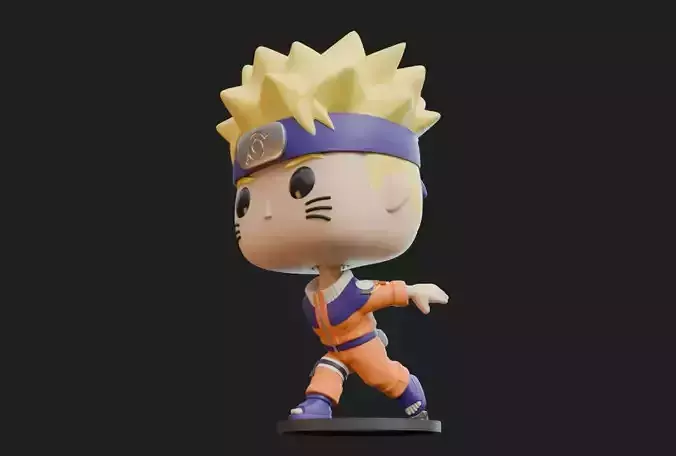 Naruto Run Funko Pop Fan Art