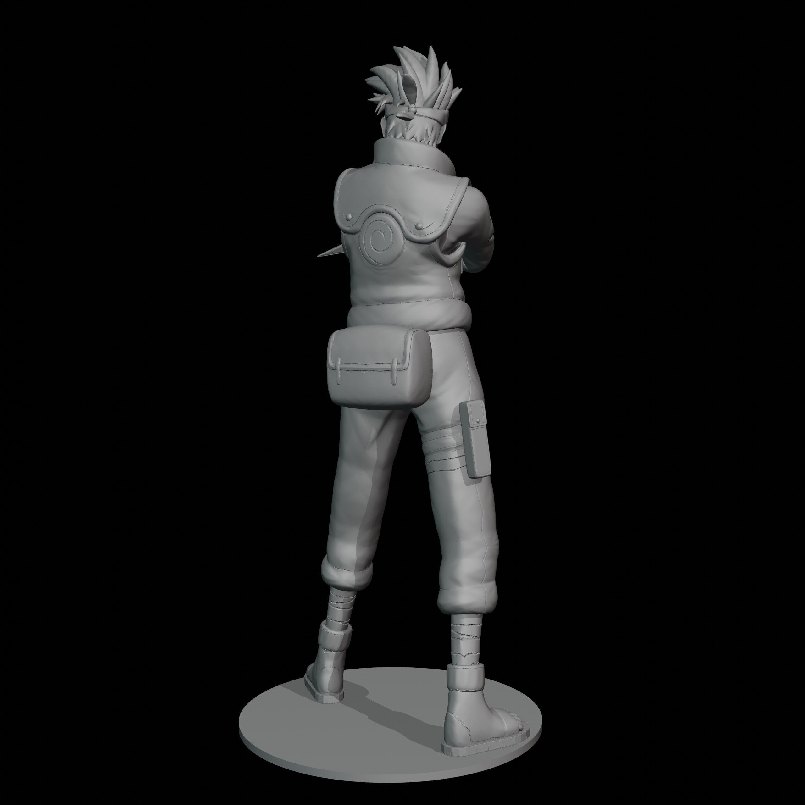 Hatake Kakashi 3D print model_7