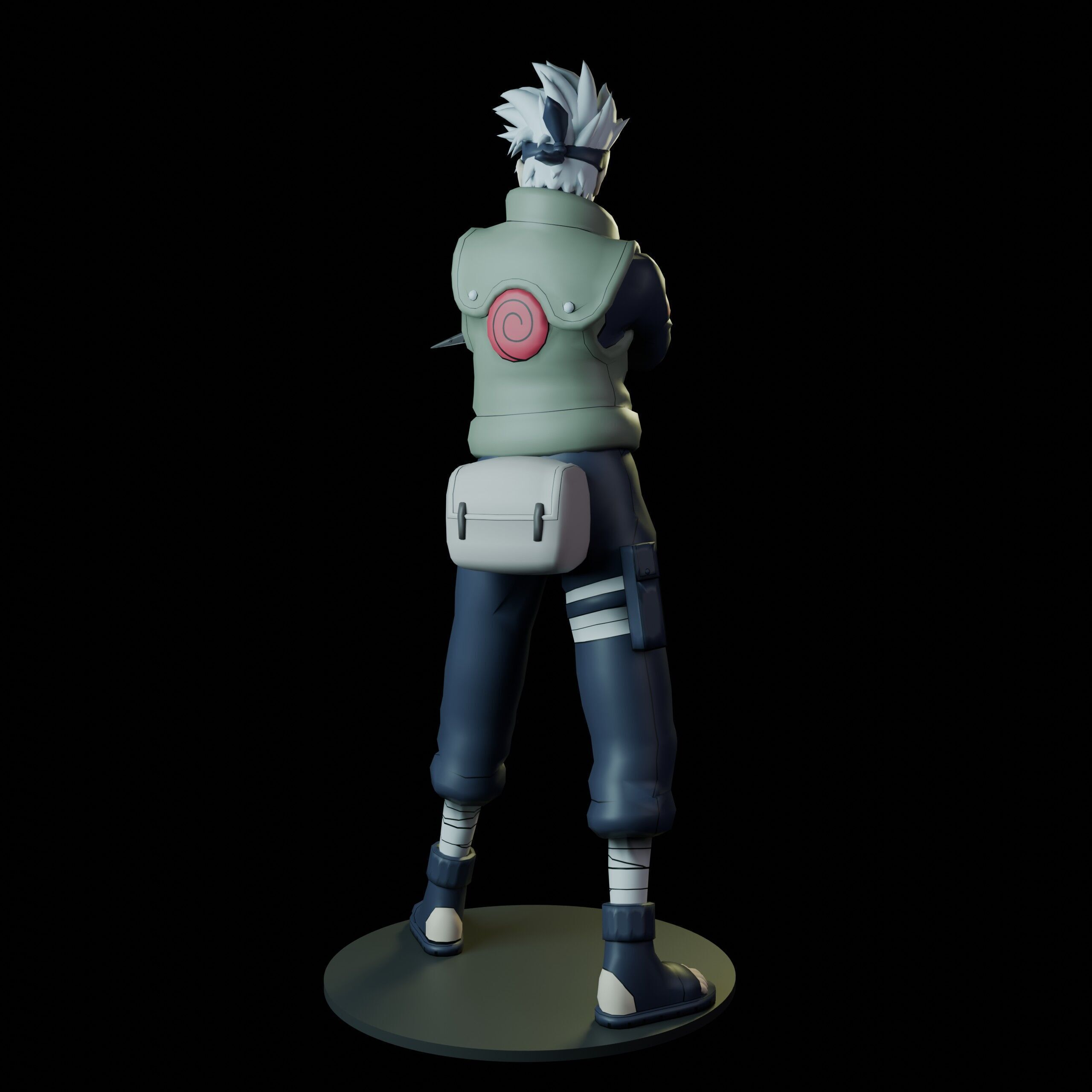 Hatake Kakashi 3D print model_6