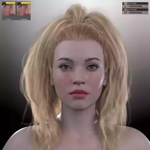 Daria M Pro - HX Natural Textures for Genesis 9