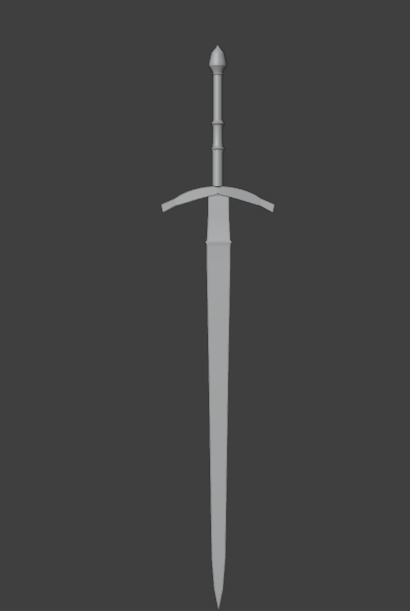 Sword of the Witch King Free 3D model_4