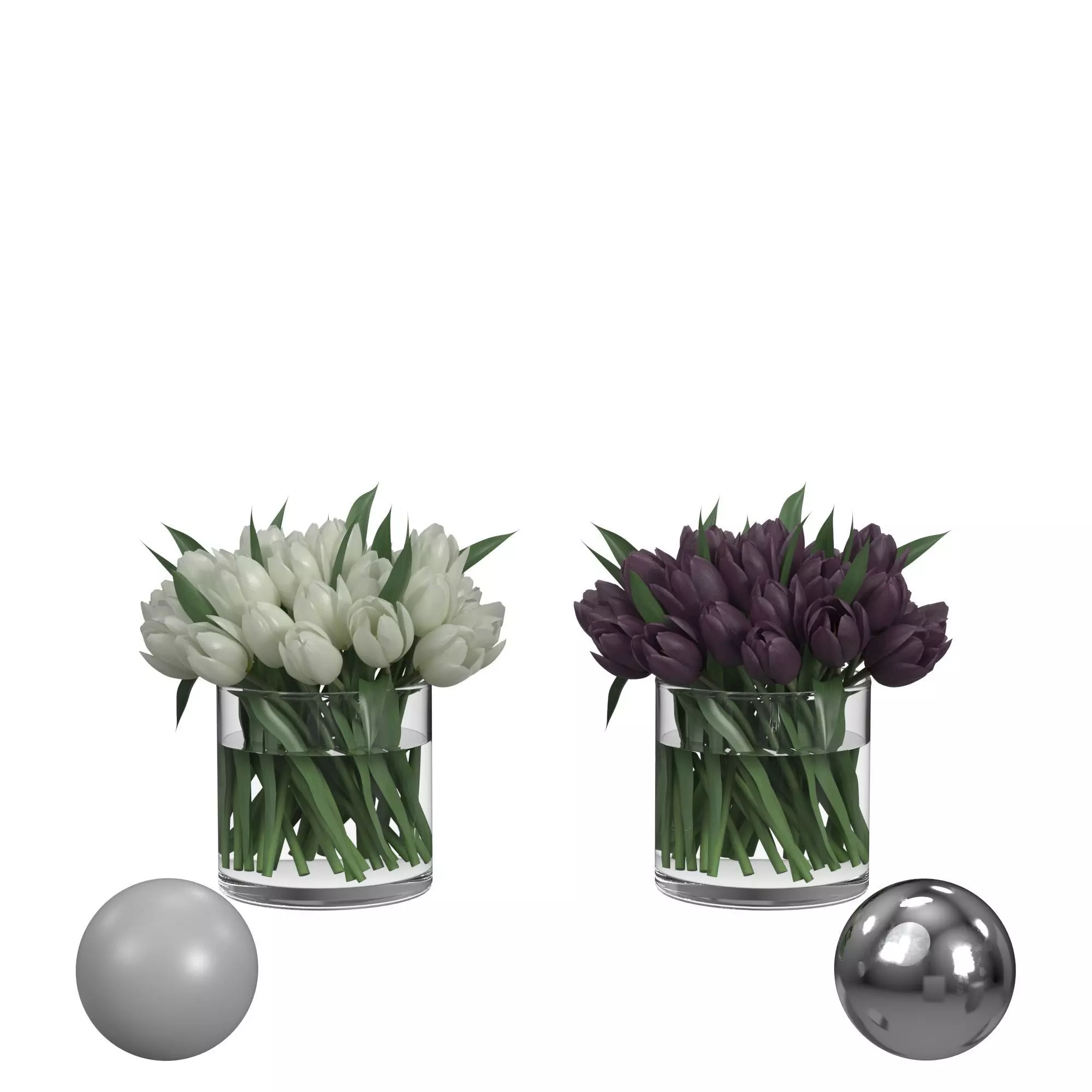 tulips 3D model_0