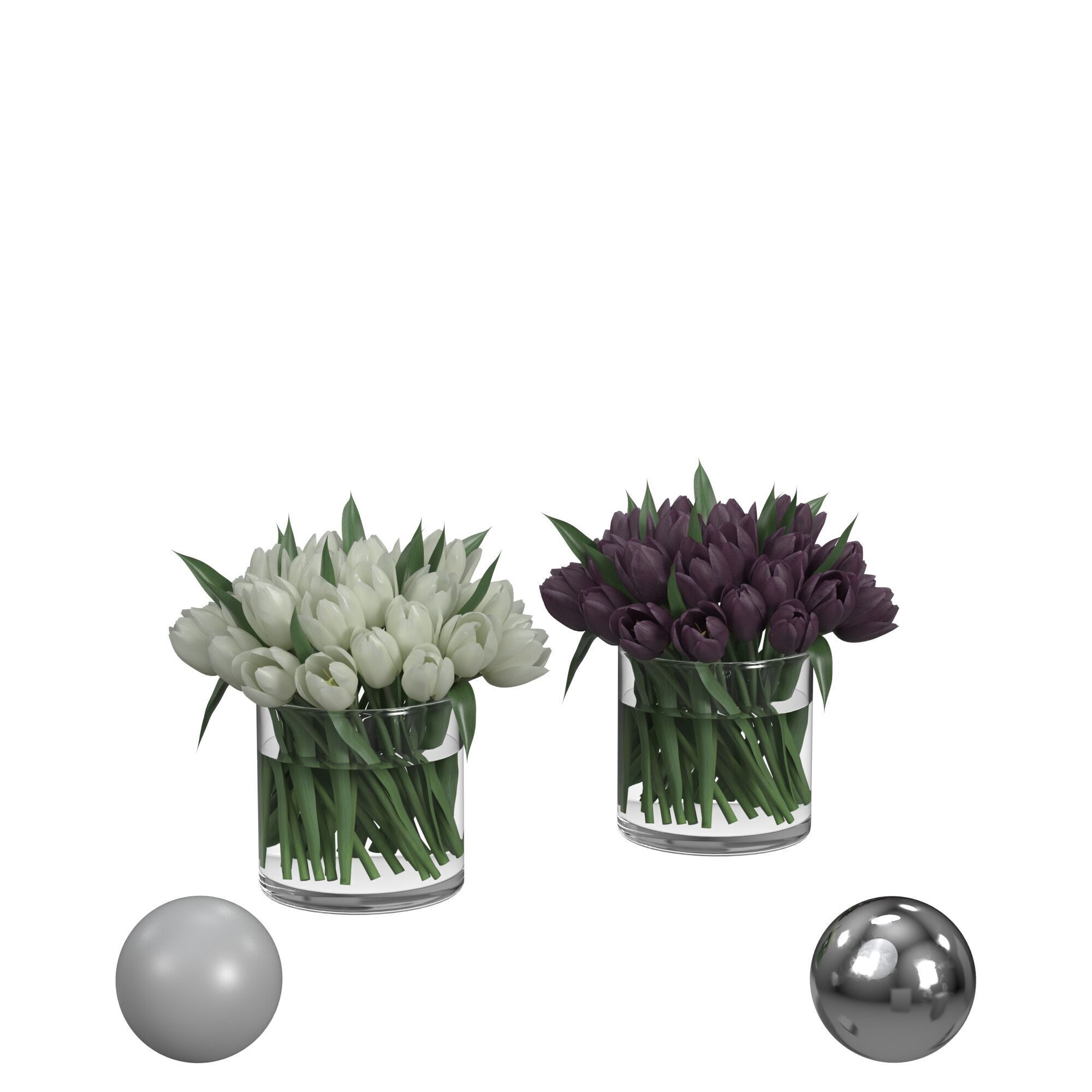 tulips 3D model_1