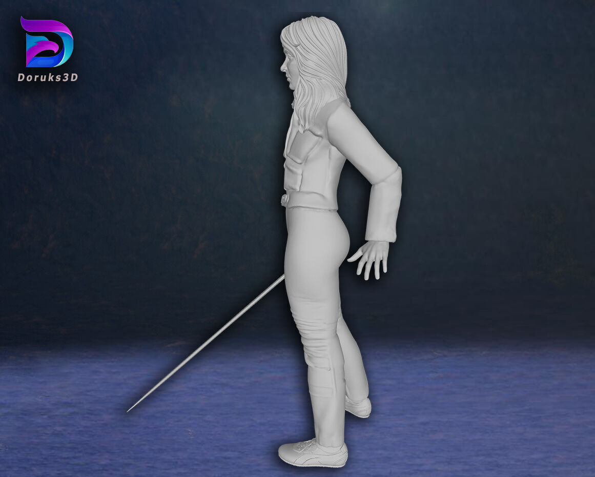 Kill Bill Uma Thurman Action Figures Custom 3D Print Model 3D print model_13