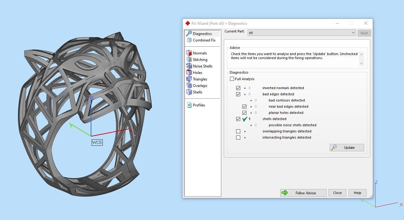 Panthere Ring Gold 3D print model_5