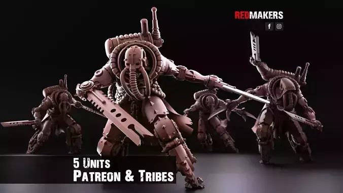 Blade Reapers - Omniforge 3D print model