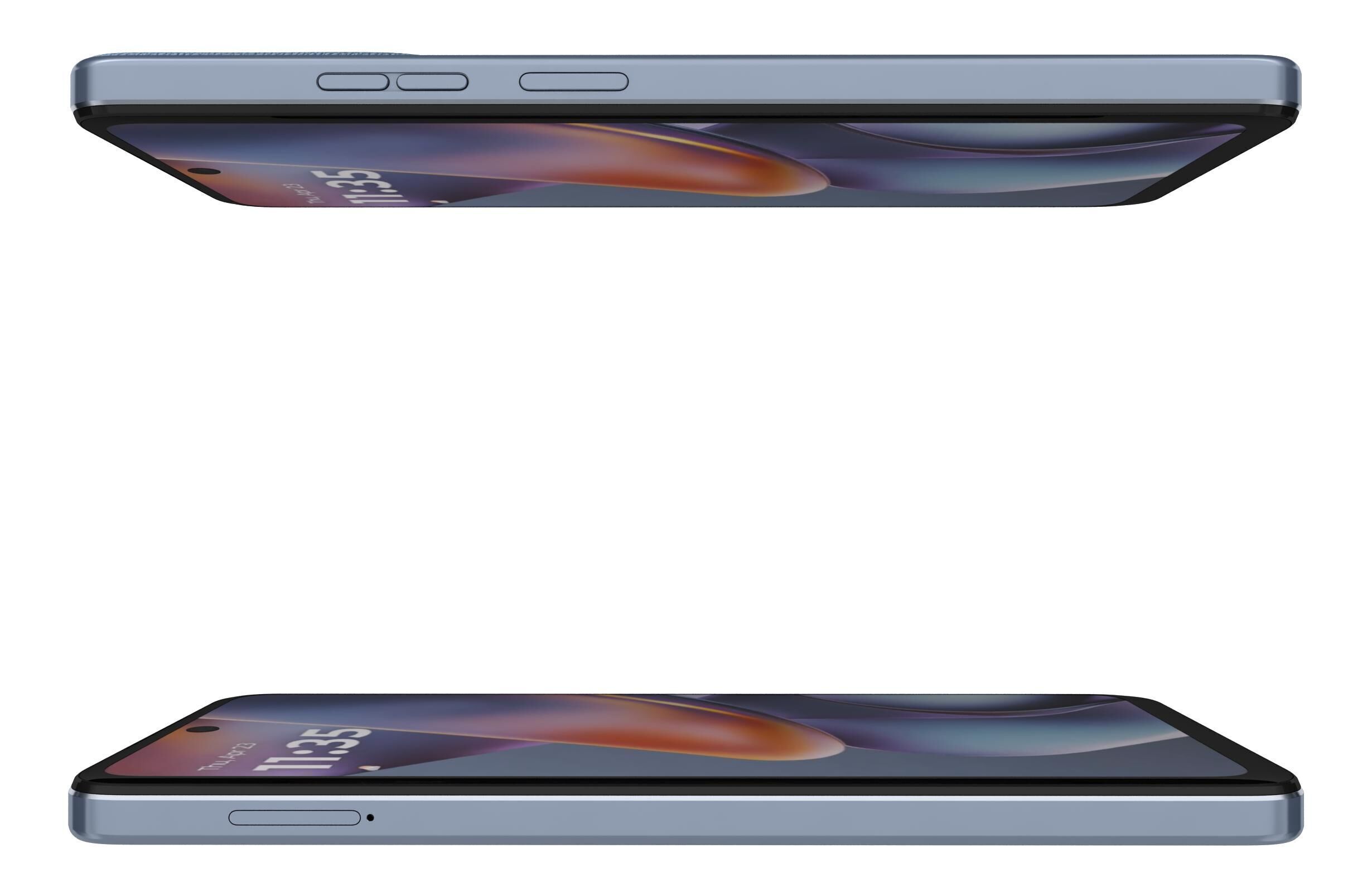 Motorola Moto G 2025 Black and Blue 3D model_2