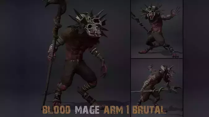 Blood Mage Arm1 Brutal