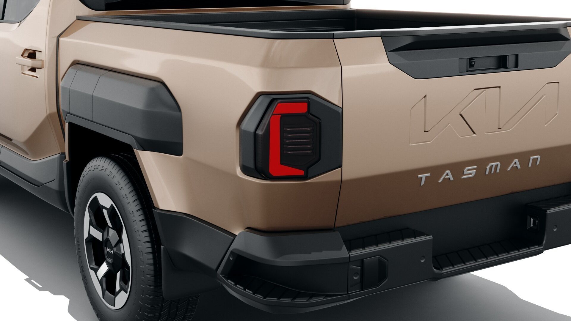Kia Tasman 2025 with interior 3D model_11