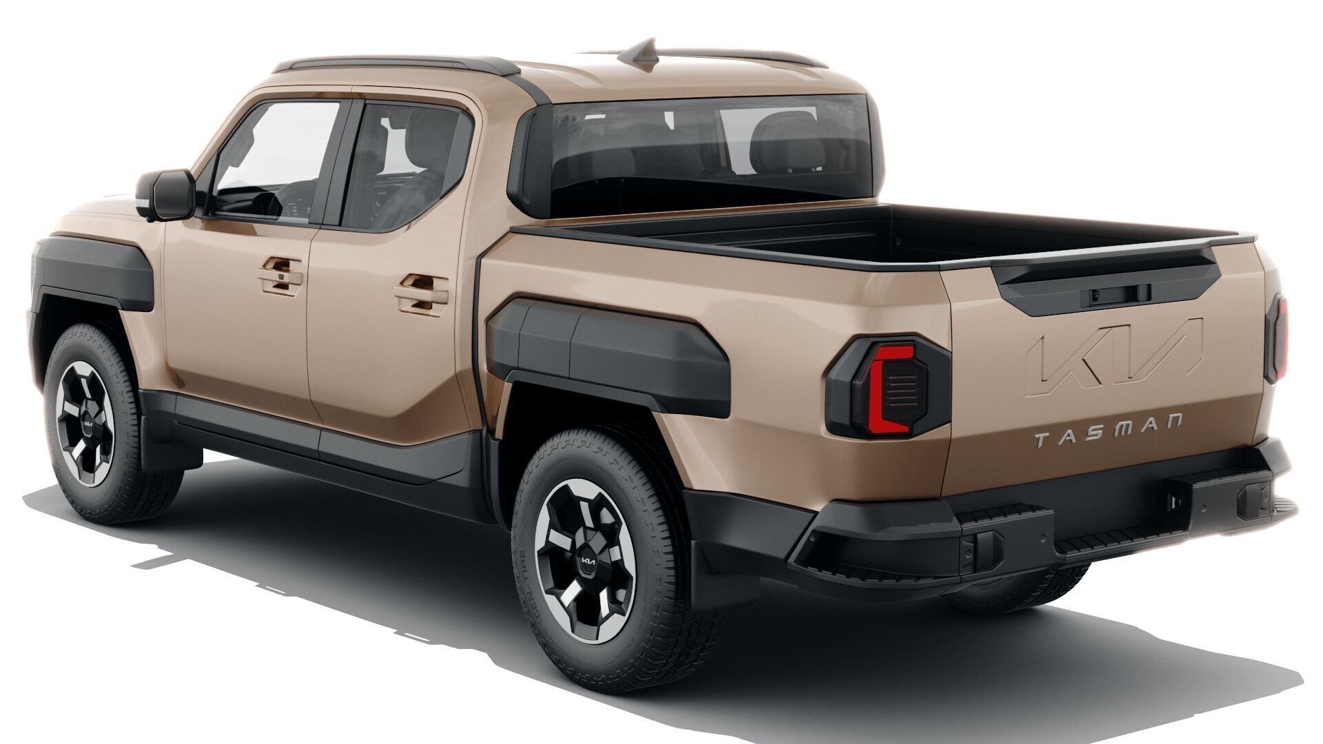 Kia Tasman 2025 with interior 3D model_4