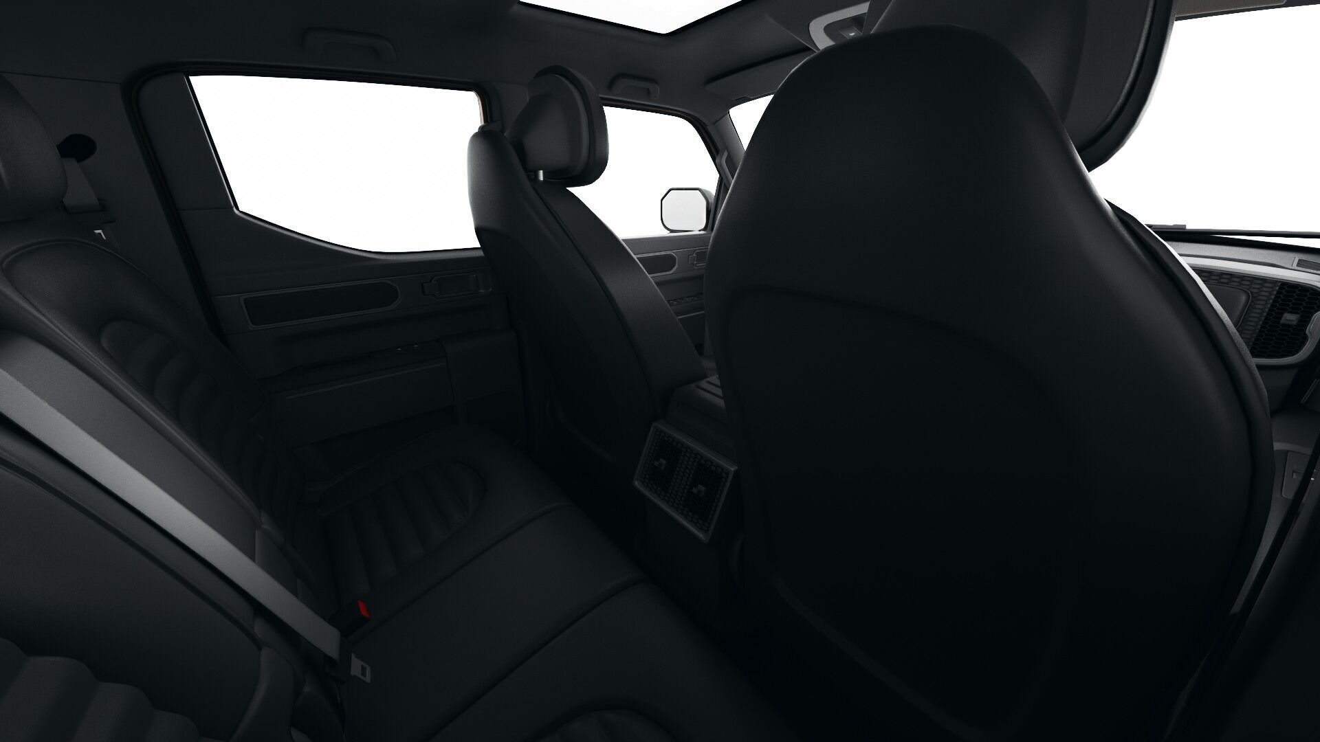 Kia Tasman 2025 with interior 3D model_15