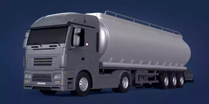 Generic  Fuel - Semi Trailer Truck