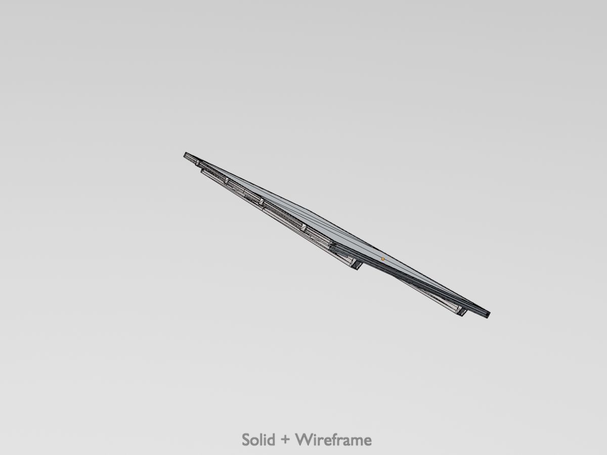 Solar module version 3 2x4m without stand 3D Model Collection_59