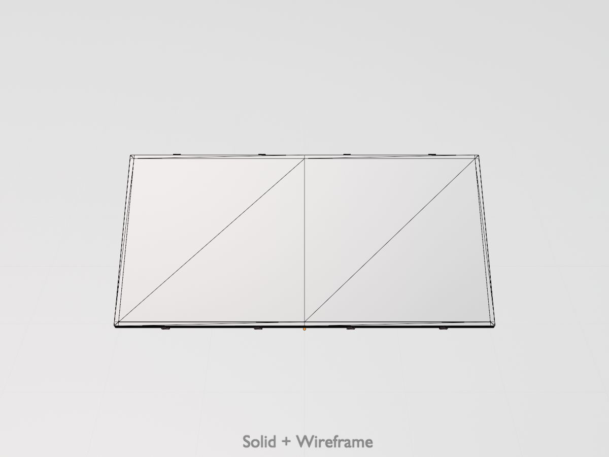 Solar module version 3 2x4m without stand 3D Model Collection_60