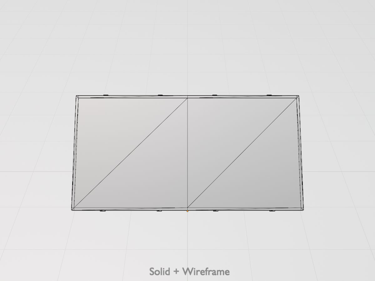 Solar module version 3 2x4m without stand 3D Model Collection_79