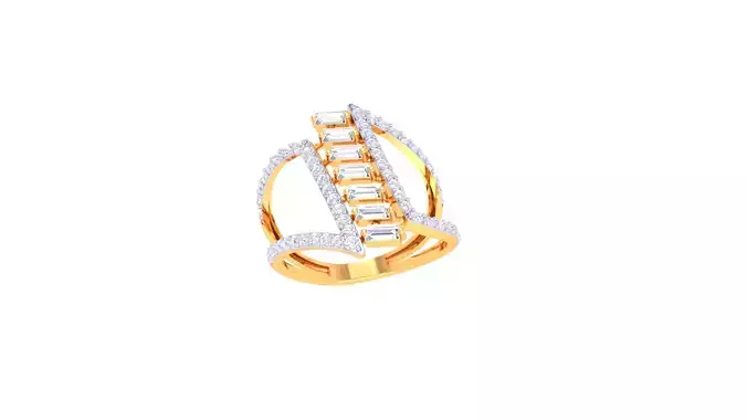 Women Ring Render 3dm STL OBJ FBX Details 